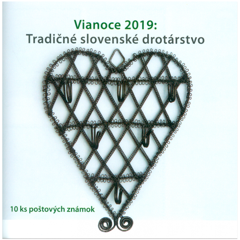 Známkový zošítok - Vianoce 2019: Tradičné slovenské drotárstvo 