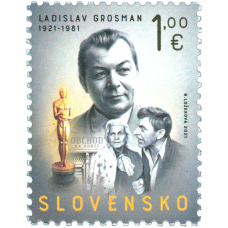 Známka - Osobnosti: Ladislav Grosman (1921 – 1981)