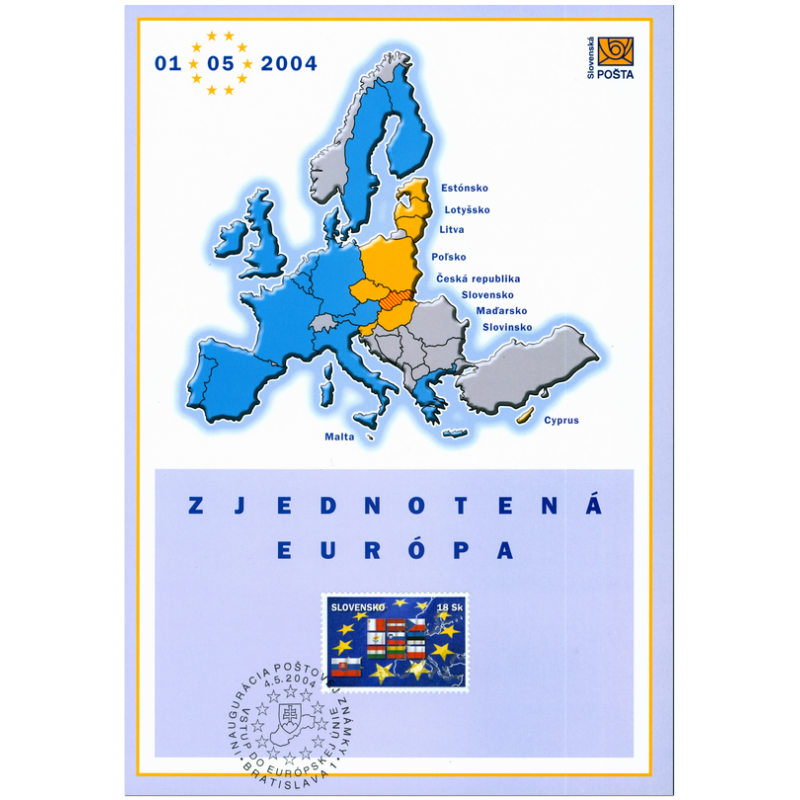 Pamätný list č. 11 - Vstup do Európskej únie