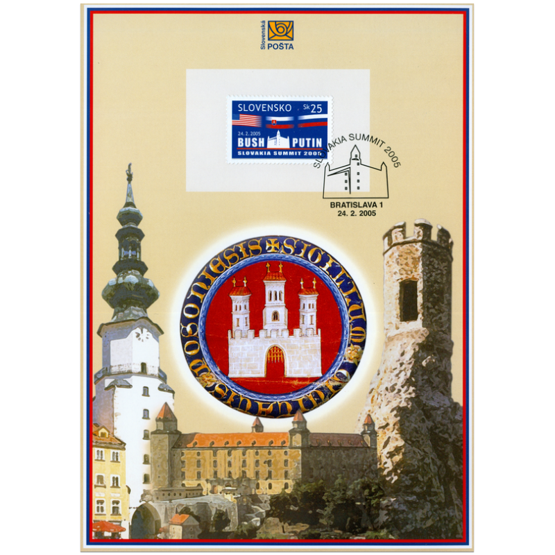 Pamätný list č. 16 - Slovakia Summit 2005