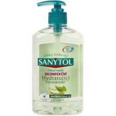 Sanytol dezinfekční mydlo na ruce Zelený čaj & Aloe Vera s dávkovačem 250 ml