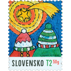 Známka - Vianočná pošta 2021