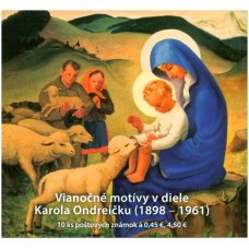 Známkový zošítok - 2015: Vianočné motívy v diele Karola Ondreičku (1898 – 1961) 