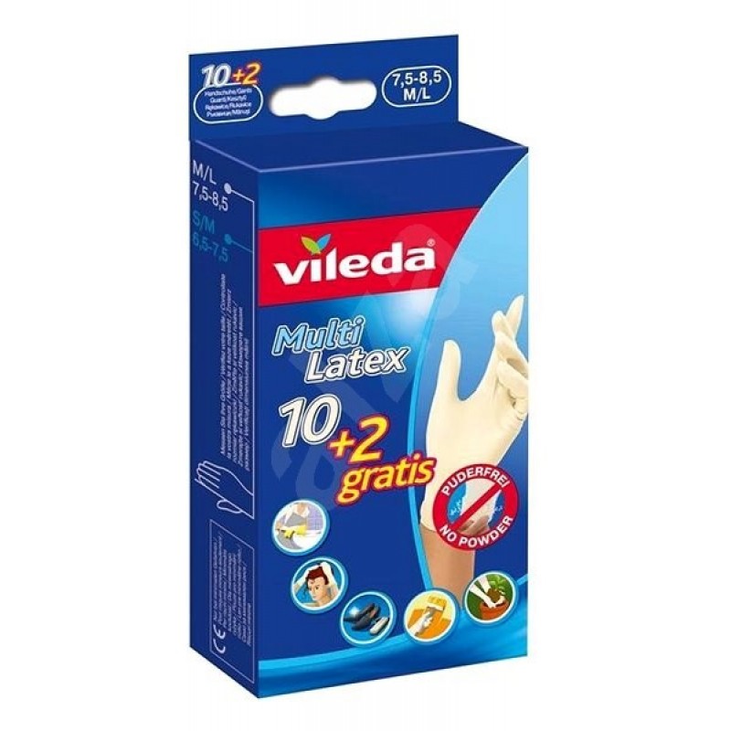 VILEDA Multi Latex 10+2 S/M 