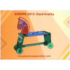 Známkový zošítok - EUROPA 2015: Staré hračky