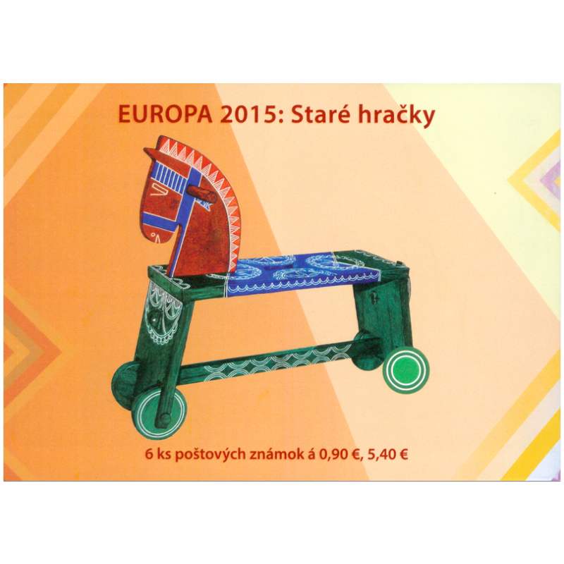 Známkový zošítok - EUROPA 2015: Staré hračky