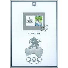 Nálepný list č. 44 - Olympijské hry - Sydney 2000