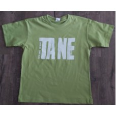 Kristína - detské tričko "TA NE" (zelené)