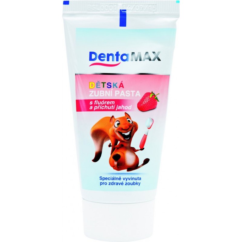 Dentamax detská zubná pasta 50ml Jahoda