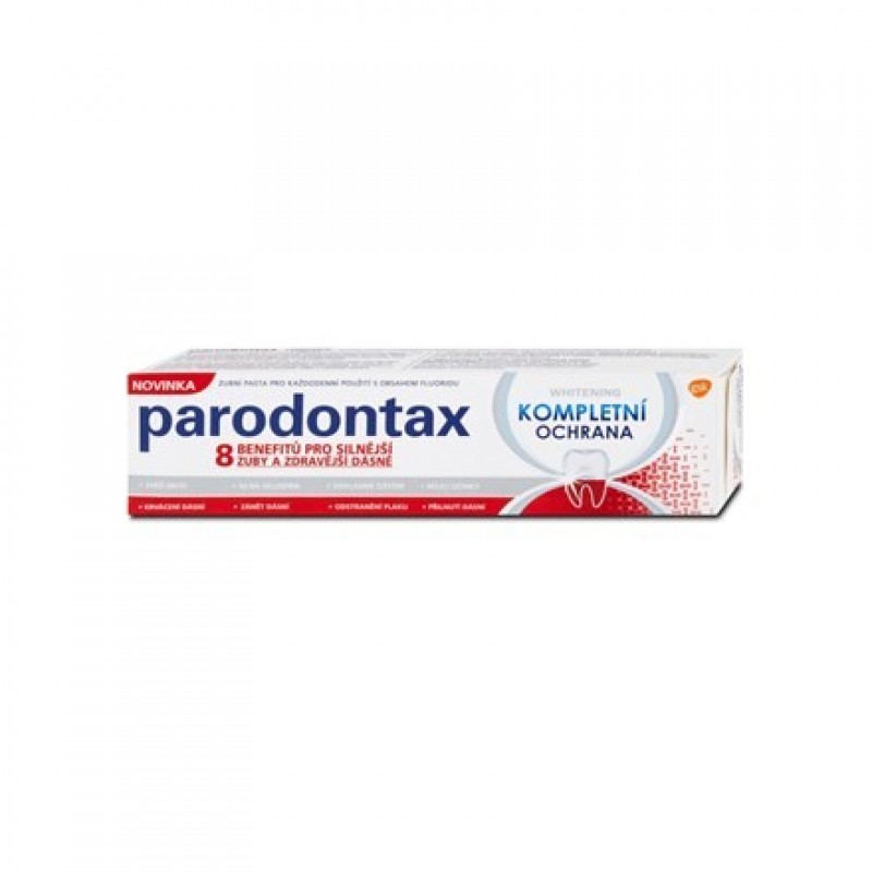 Parodontax zubná pasta 75 ml Whitening - Kompletná ochrana