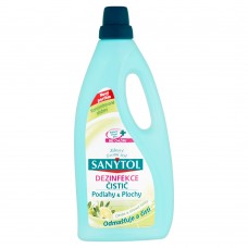 Sanytol Dezinfekce Citrón a olivové lístky čistič na podlahy a plochy 1L