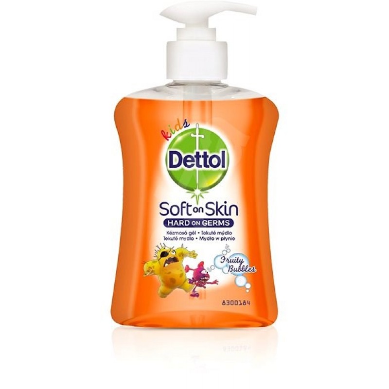 Dettol tekuté mydlo kids ovocné bublinky 250 ML