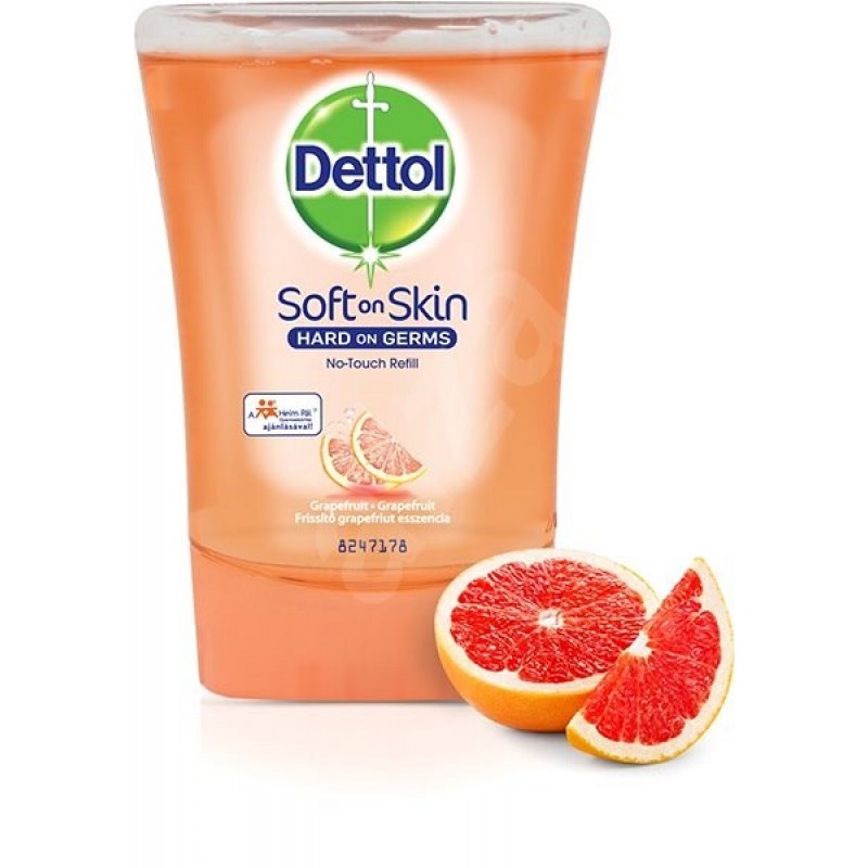 Dettol Grapefruit antibakteriálne mydlo do bezdotykového dávkovače 250 ml