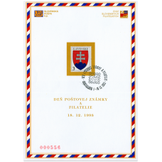 Nálepný list č. 2 - Deň poštovej známky a filatelie
