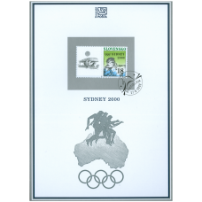 Nálepný list  č. 44 - Olympijské hry - Sydney 2000