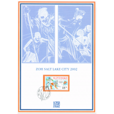 Nálepný list č. 50 - ZOH Salt Lake City 2002
