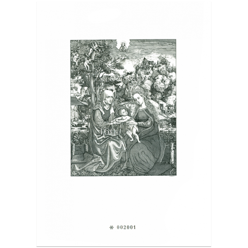 Príležitostná tlač č. 54 - UMENIE: Tabuľová maľba Metercie z Rožňavy