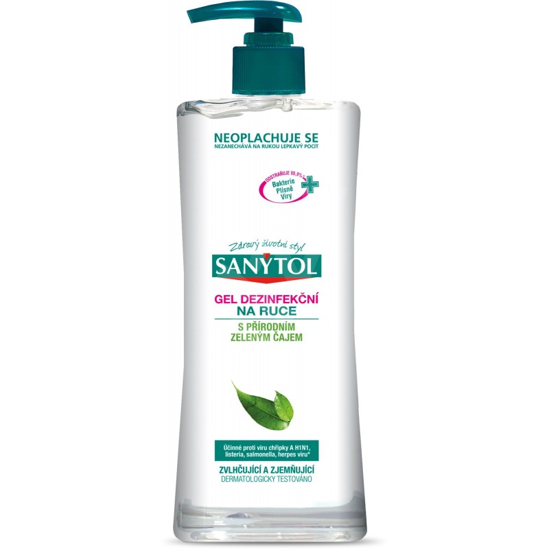 SANYTOL Dezinfekčný gél na ruky 500 ml